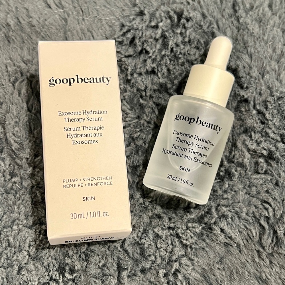 Exosome hydration therapy face serum